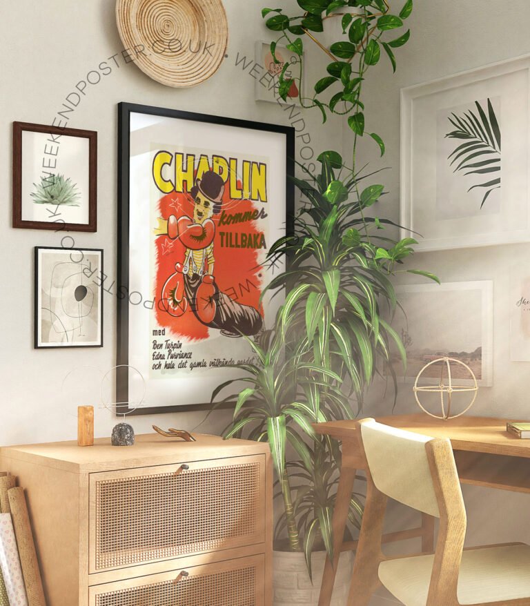 Chaplin Vintage poster