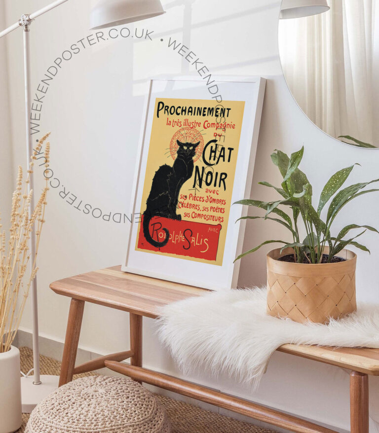 Chat Noir vintage poster