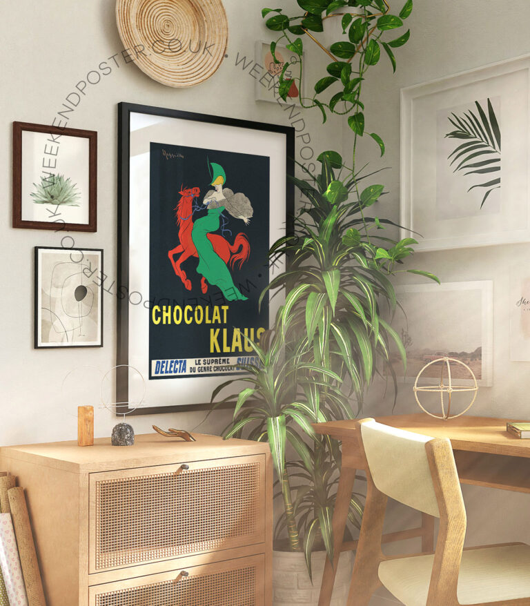Chocolat Klaus vintage poster