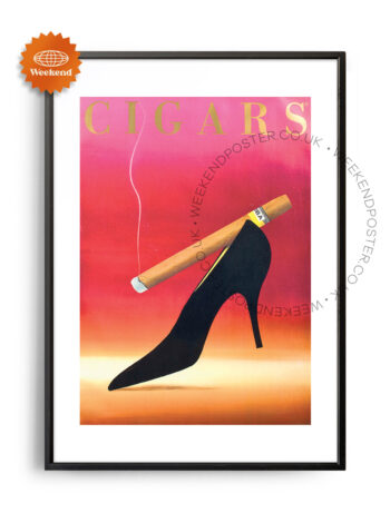 Cigars vintage poster