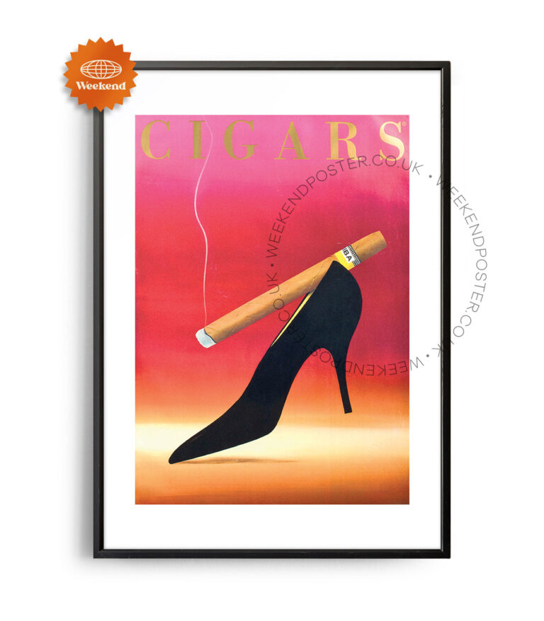 Cigars vintage poster