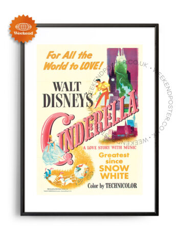 Cinderella vintage poster