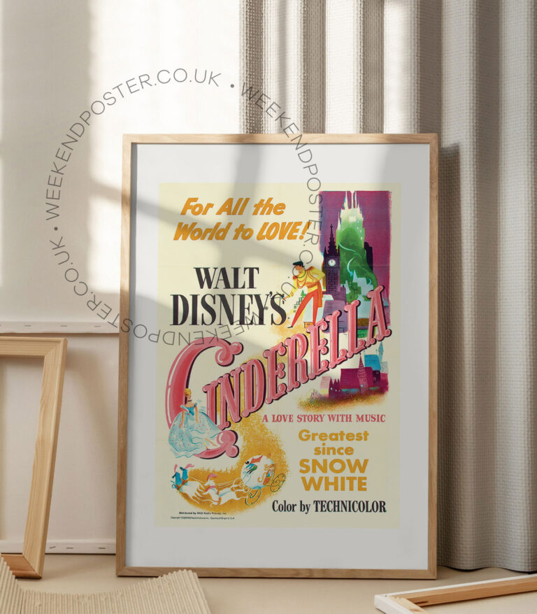 Cinderella vintage poster