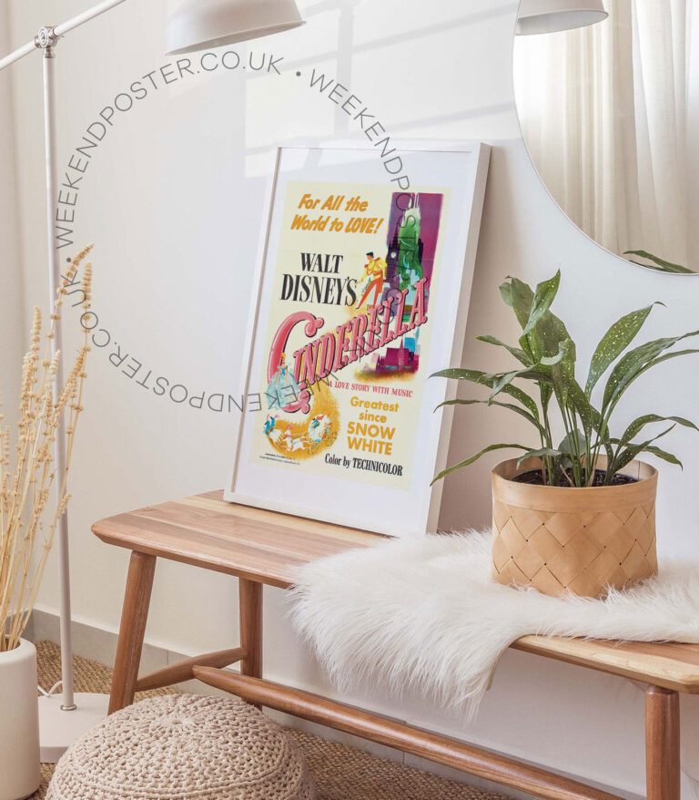 Cinderella vintage poster