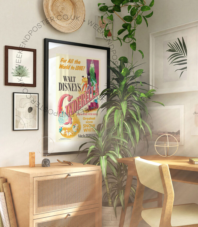 Cinderella vintage poster