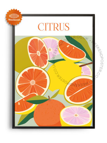 Citrus Fruits poster