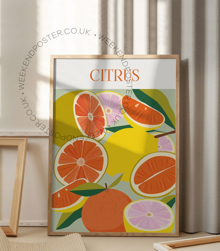 Citrus Fruits poster