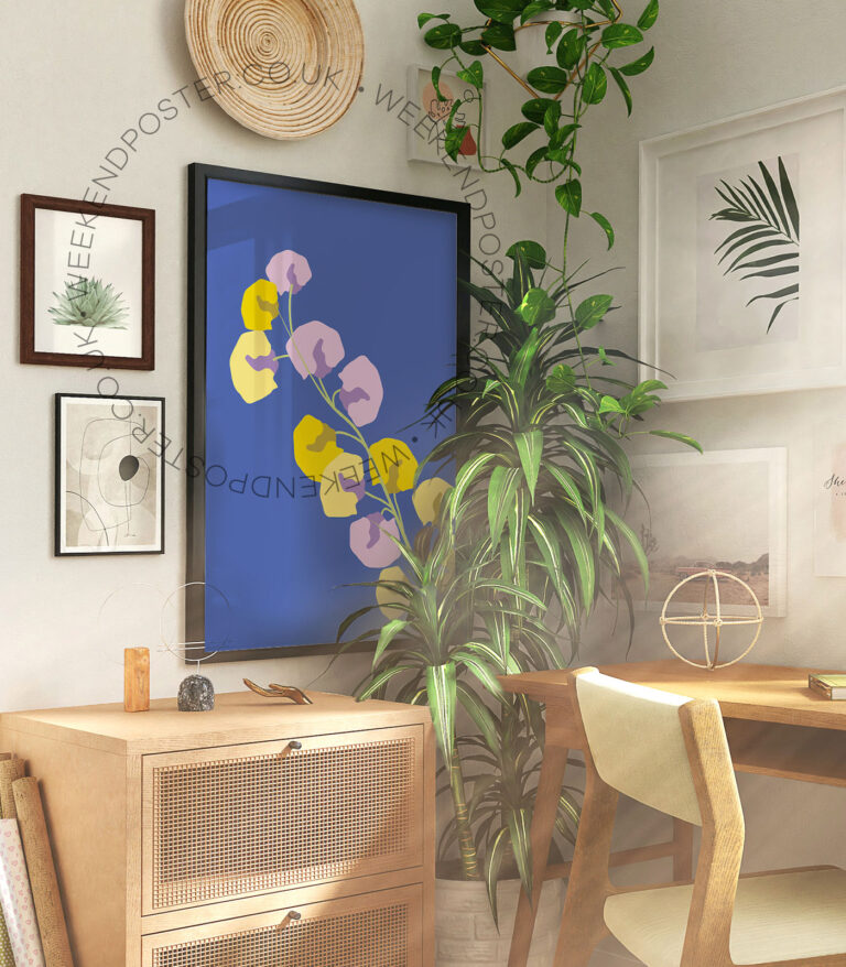 Colourful Flower poster