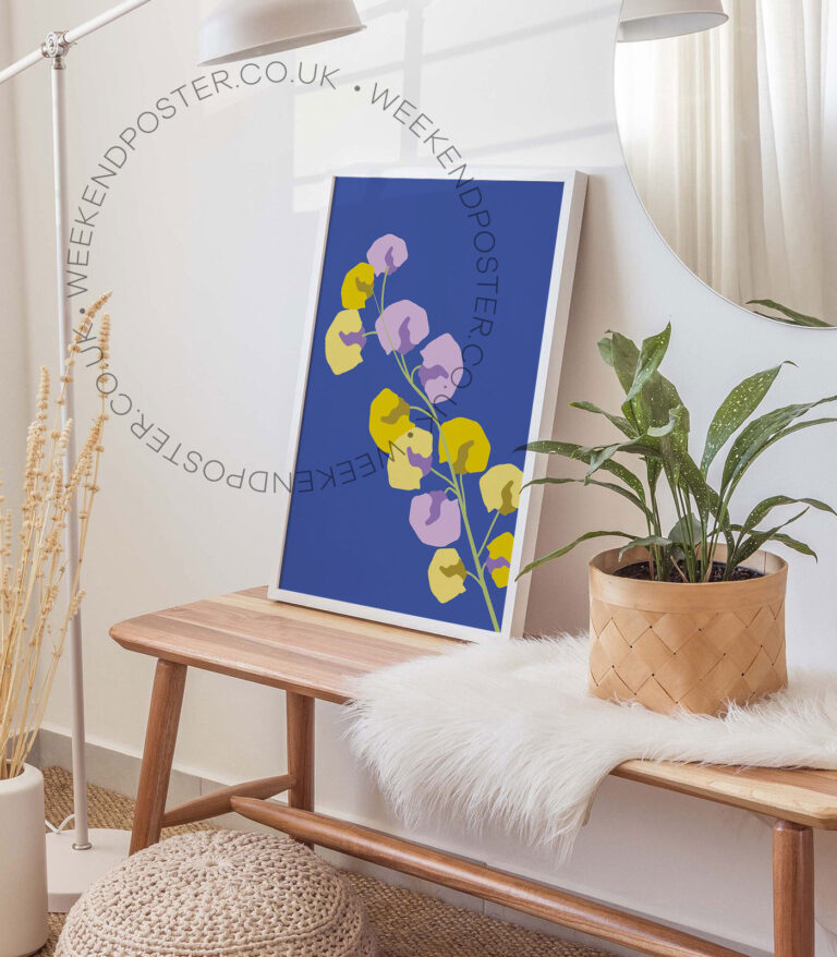 Colourful Flower poster