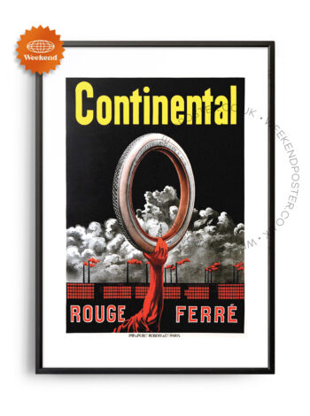 Continental vintage poster