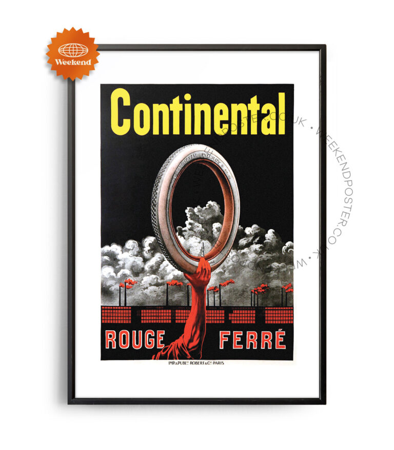 Continental vintage poster