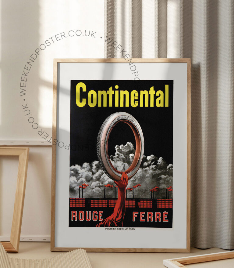 Continental vintage poster