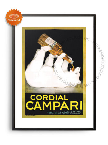 Cordial Campari vintage poster