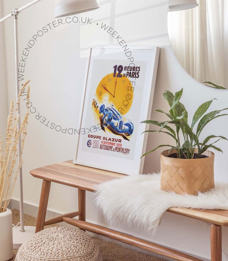 Coupe Olazur Paris vintage poster