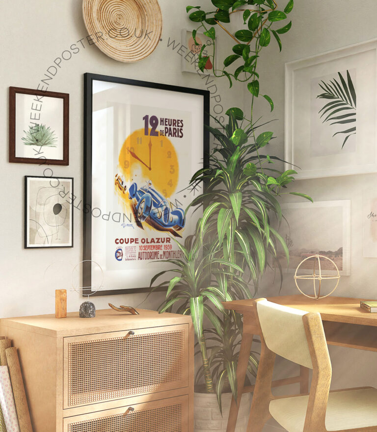 Coupe Olazur Paris vintage poster