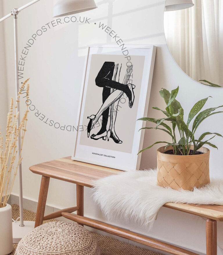 Minimalist Collection minimal black and white poster