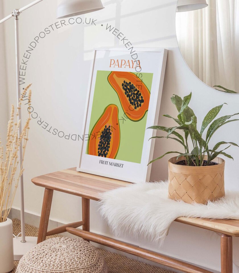 Fruit Market Papaya poster - Image 4