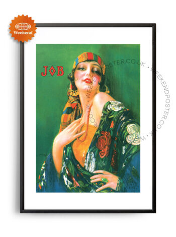 J&b vintage poster