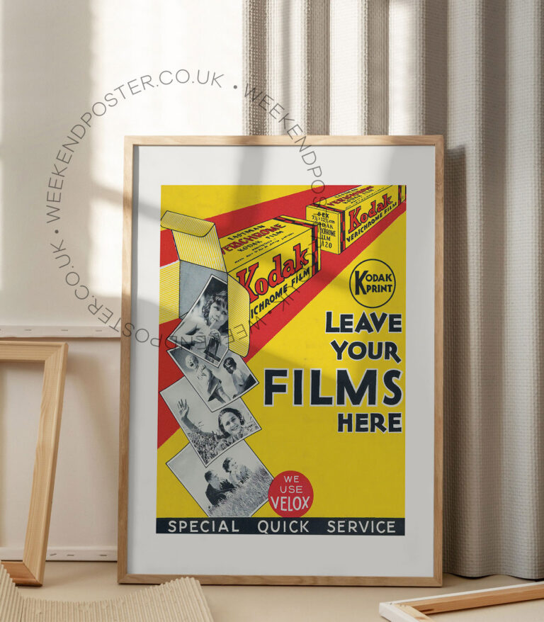 Kodak Film vintage poster