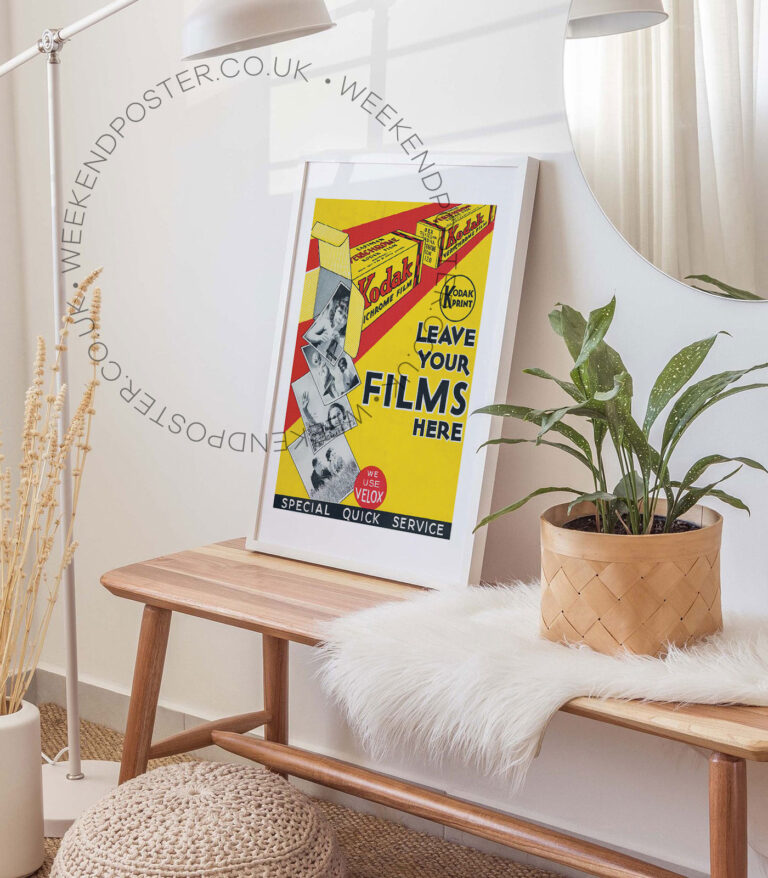 Kodak Film vintage poster
