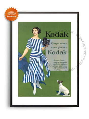 Kodak vintage poster
