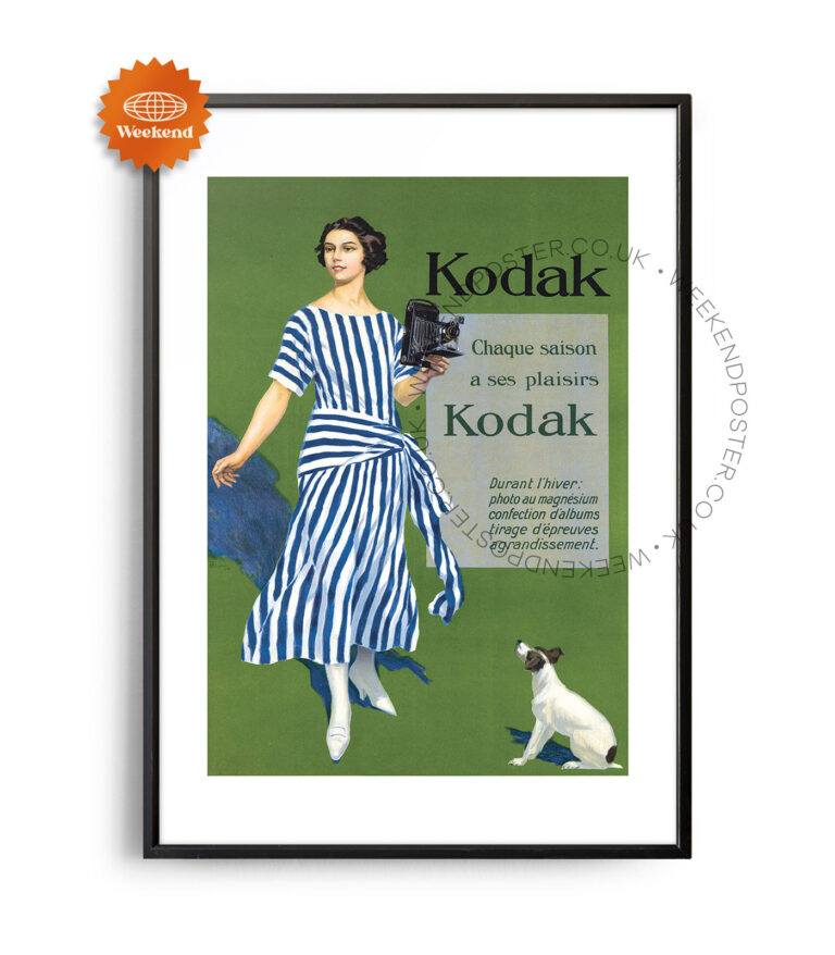 Kodak vintage poster