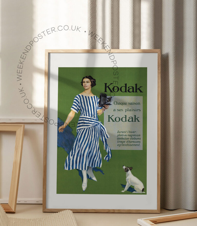 Kodak vintage poster
