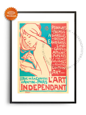Lart Independant vintage poster