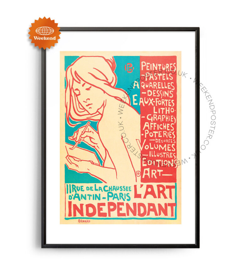 Lart Independant vintage poster