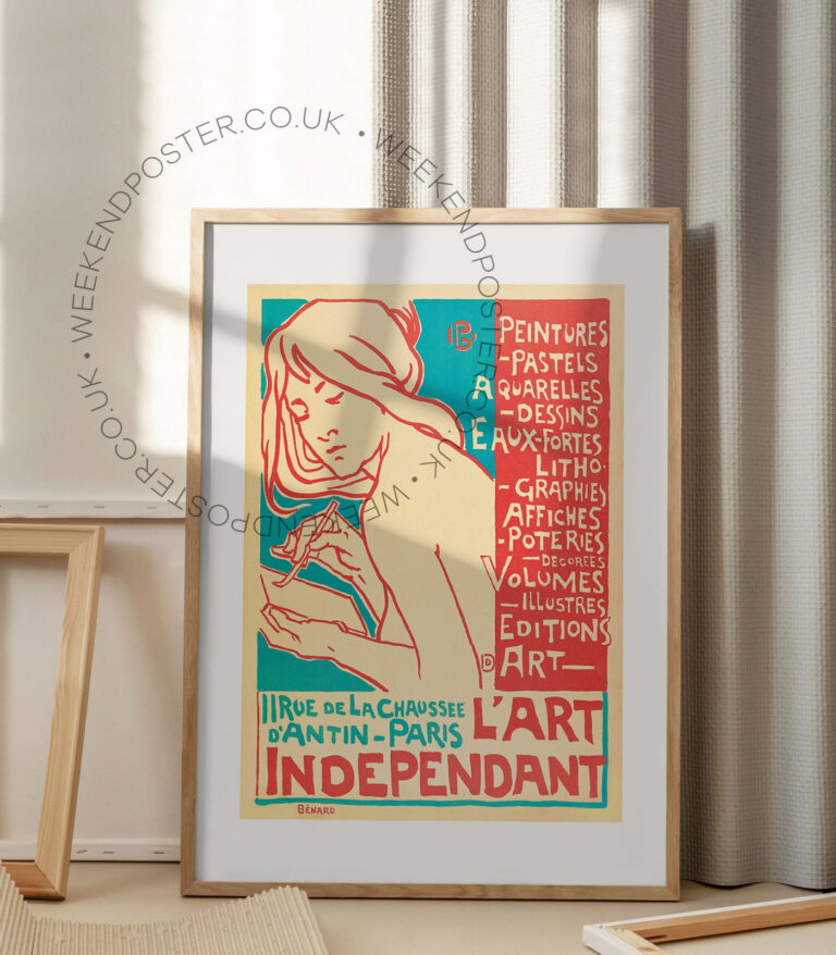 Lart Independant vintage poster