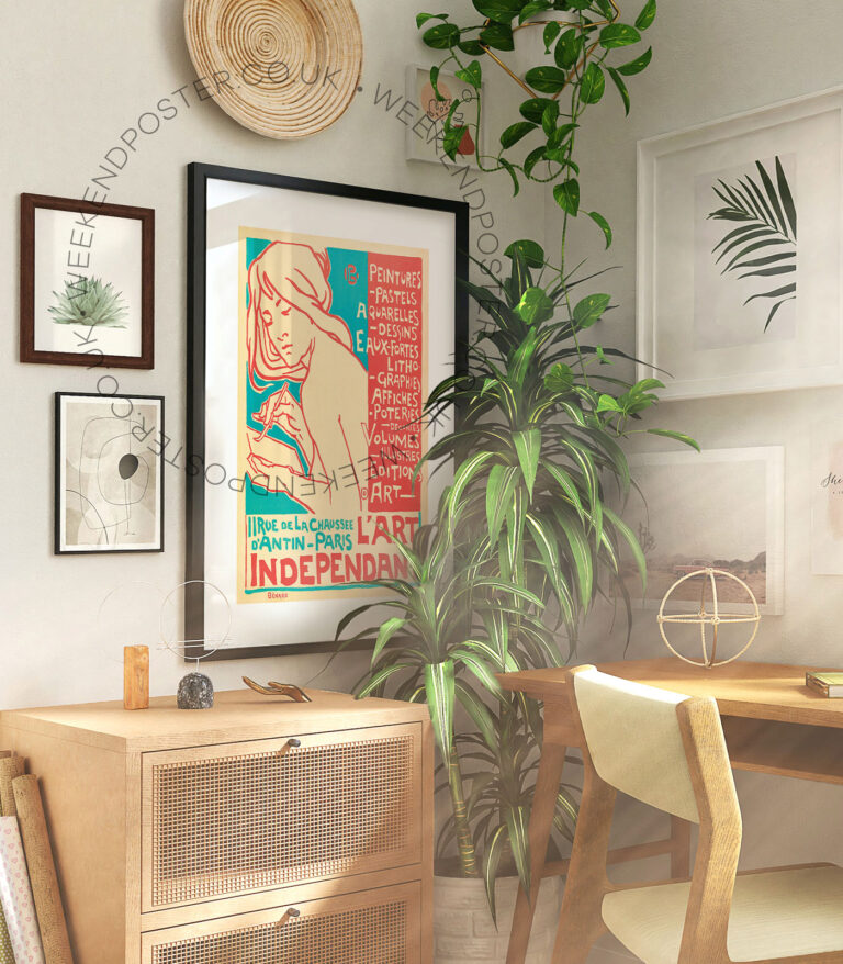 Lart Independant vintage poster