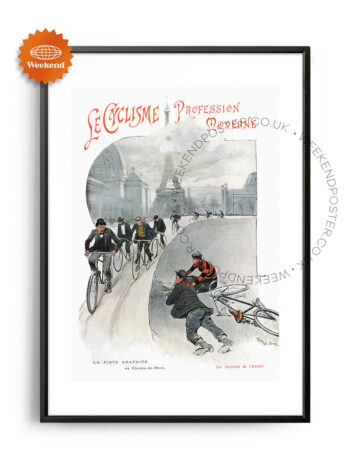 Le Cyclisme vintage poster