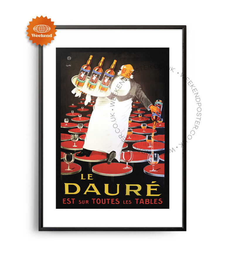 Le Daure vintage poster