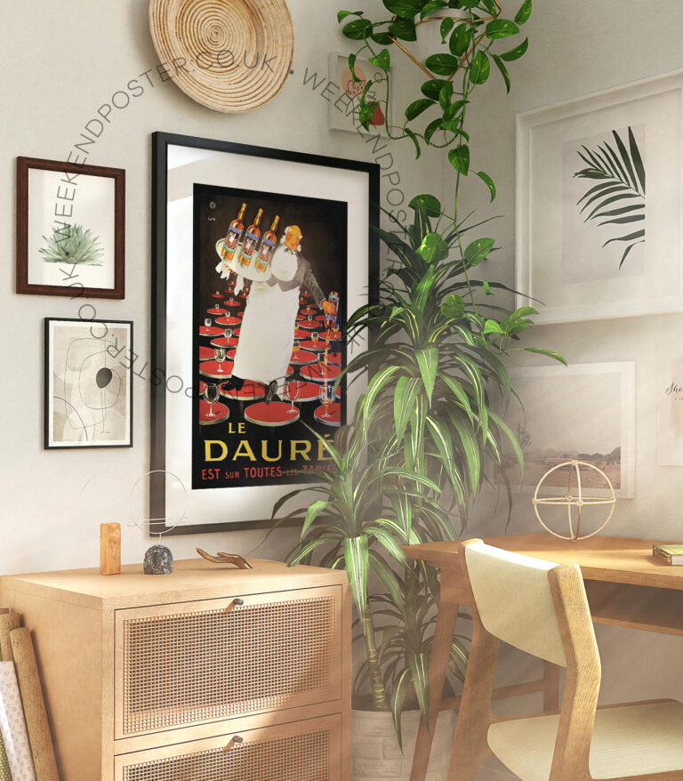 Le Daure vintage poster