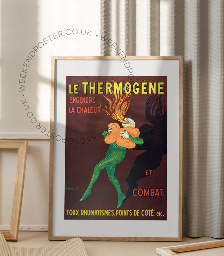 Le Thermogene vintage poster