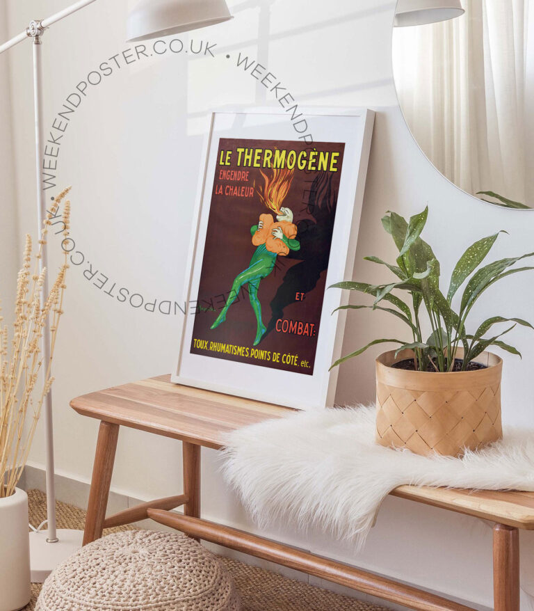 Le Thermogene vintage poster
