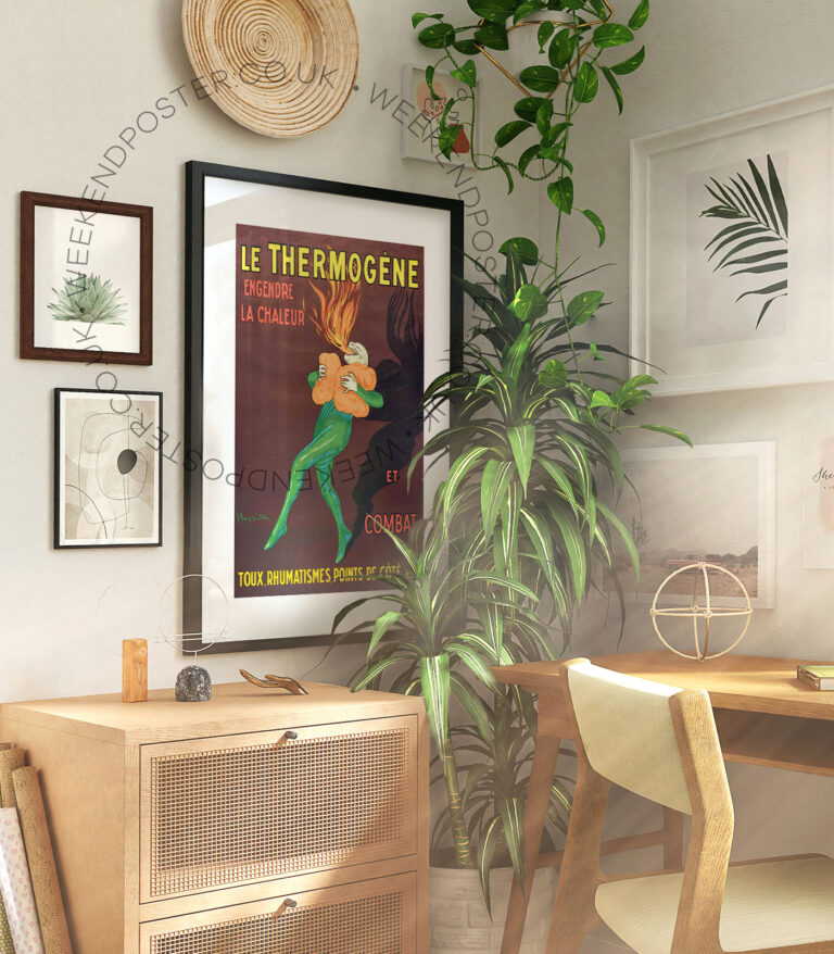 Le Thermogene vintage poster