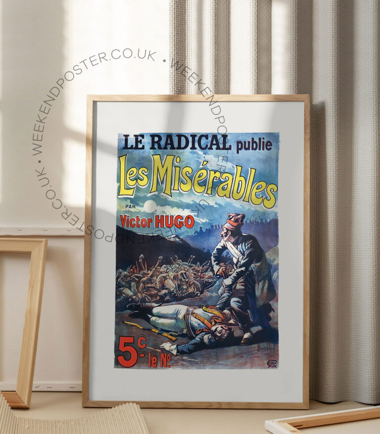 Les Miserables vintage poster