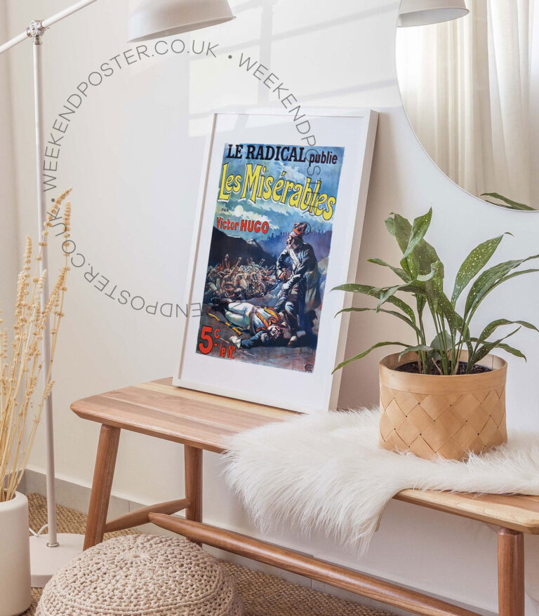 Les Miserables vintage poster