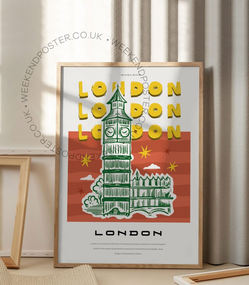 London England landmark poster - Image 2