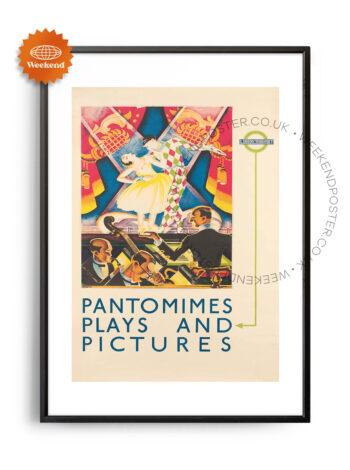 London Transport vintage poster