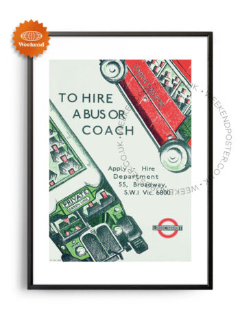 London Transport vintage poster