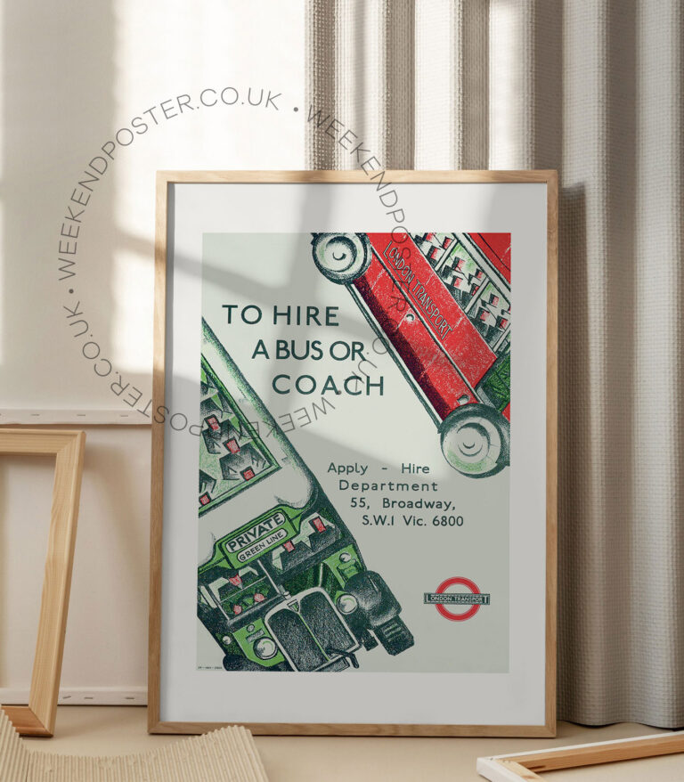 London Transport vintage poster