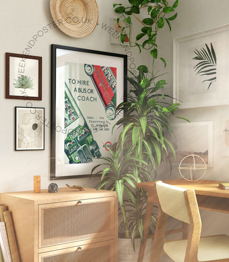 London Transport vintage poster