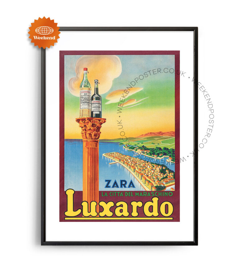 Luxardo vintage poster
