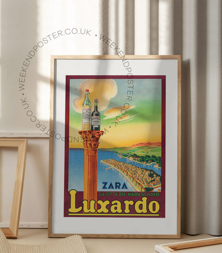 Luxardo vintage poster