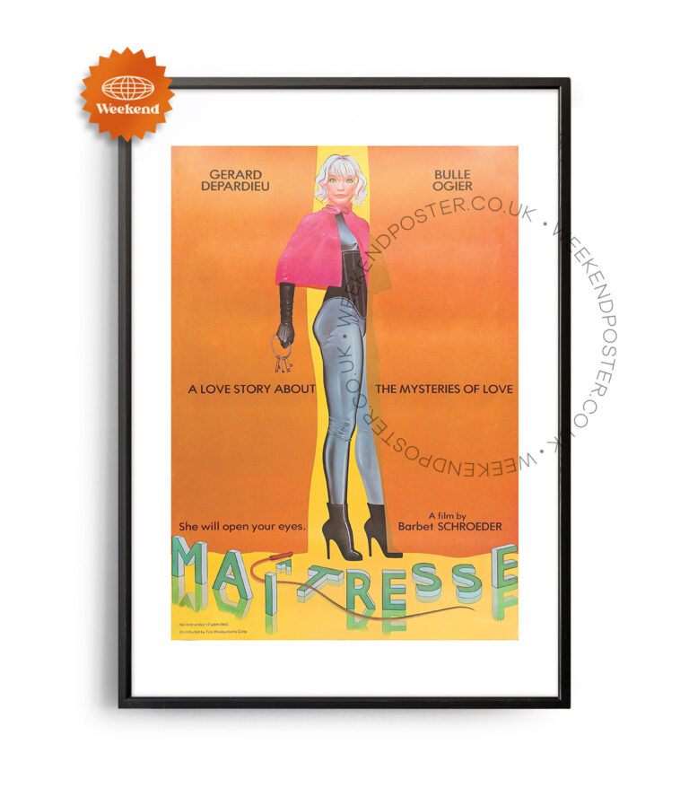 Maitresse vintage poster