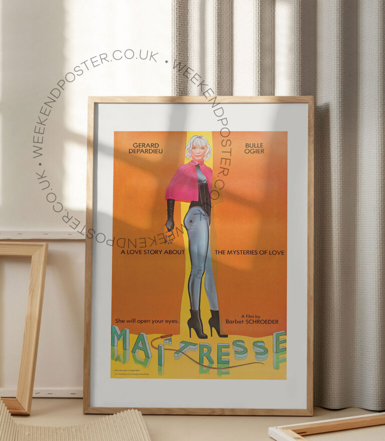 Maitresse vintage poster