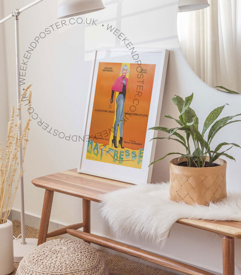 Maitresse vintage poster