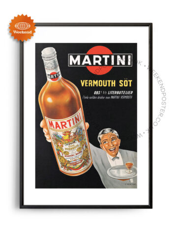 Martini vintage poster